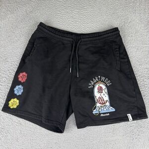 Jiberish x Smartwool Eternal Solstice Graphic Sweat Shorts Organic Cotton Xl
